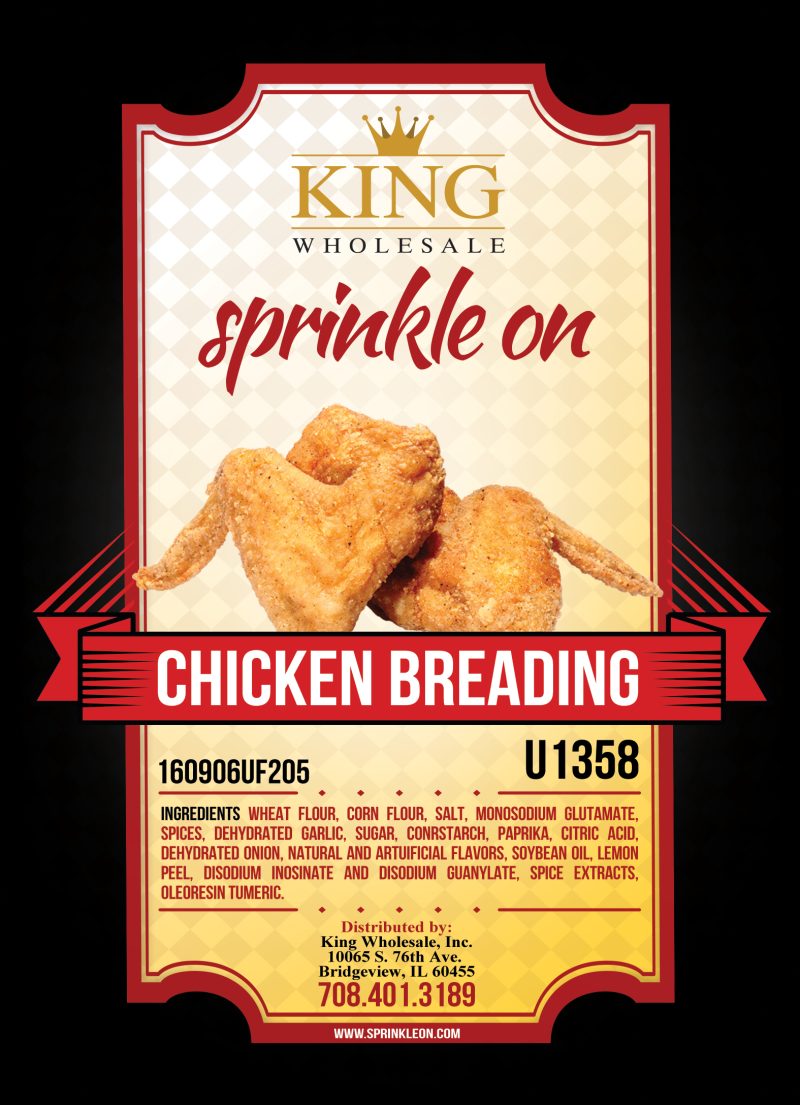Sprinkle On Fish Breading