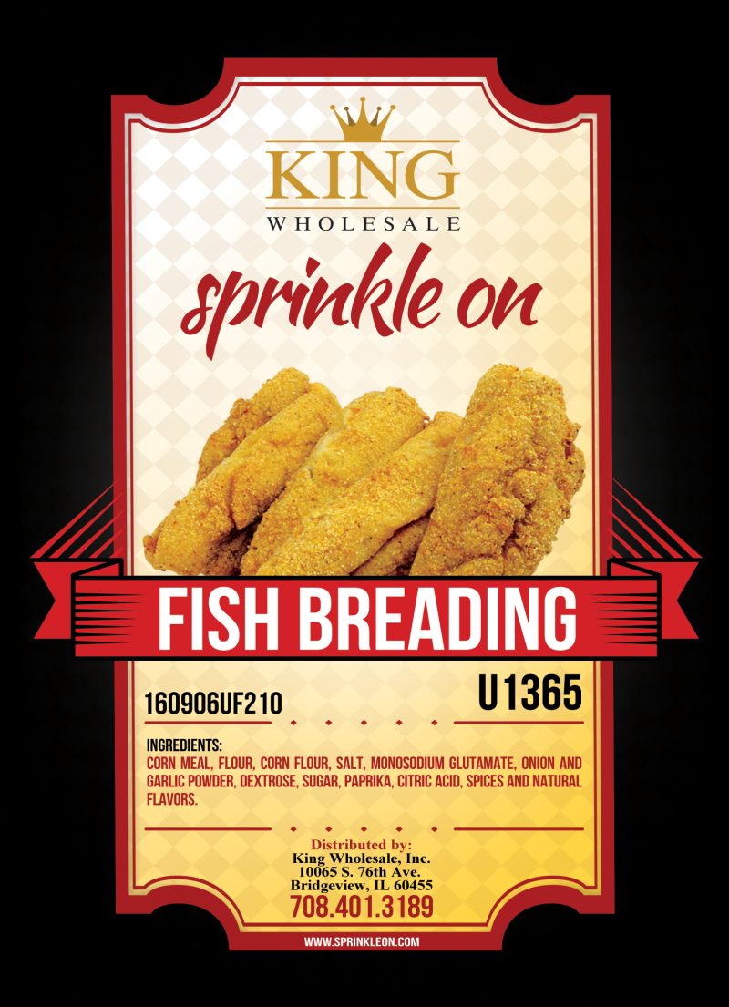 Sprinkle On Fish Breading