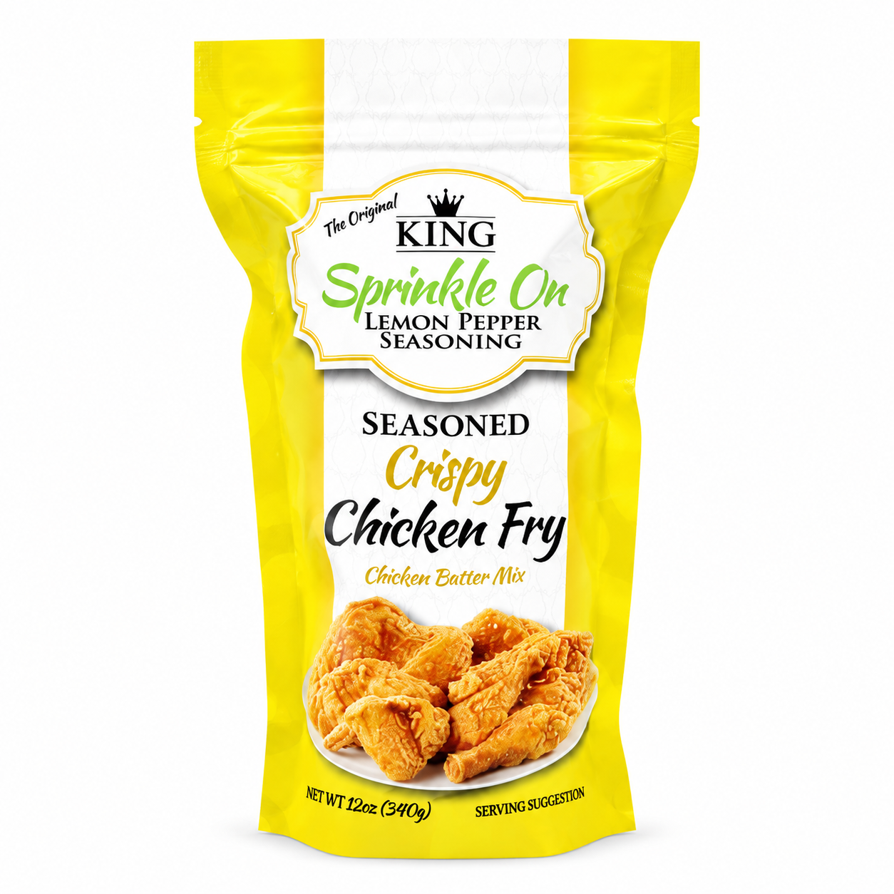 Sprinkle On Seasoned Crispy Chicken Fry Breading – 340g / 12oz