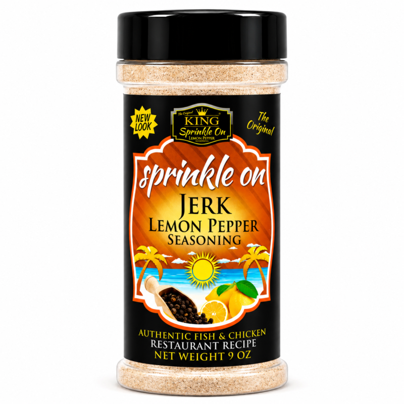 Sprinkle On Jerk Lemon Pepper Seasoning