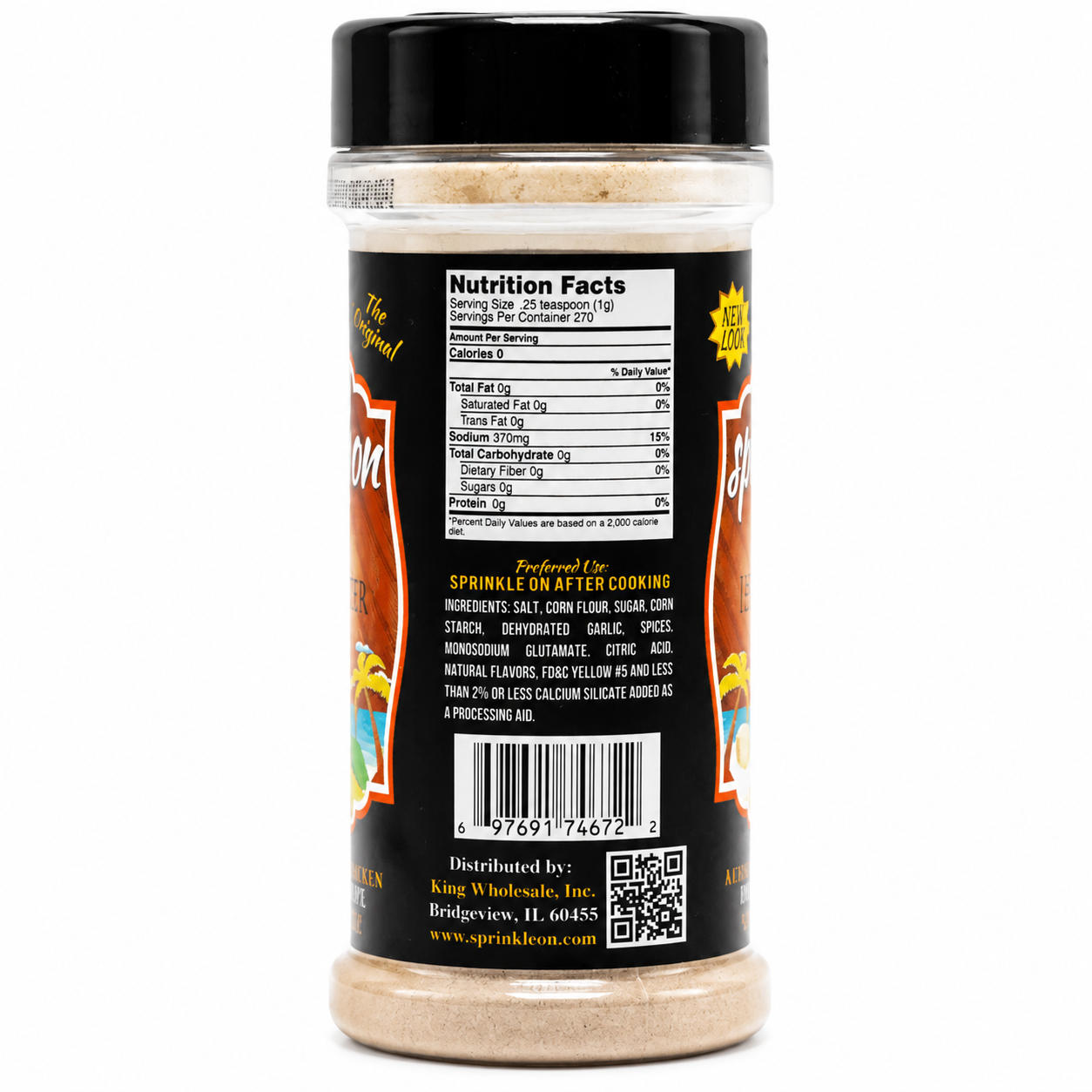 Sprinkle On Jerk Lemon Pepper Seasoning - Image 2