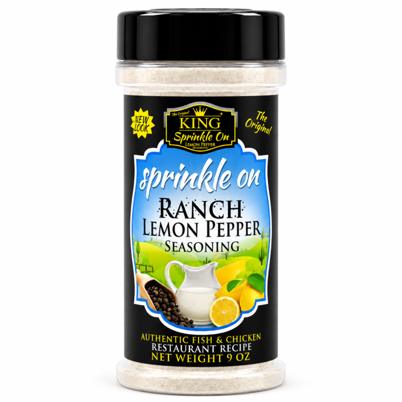 Sprinkle On Ranch Lemon Pepper Seasoning