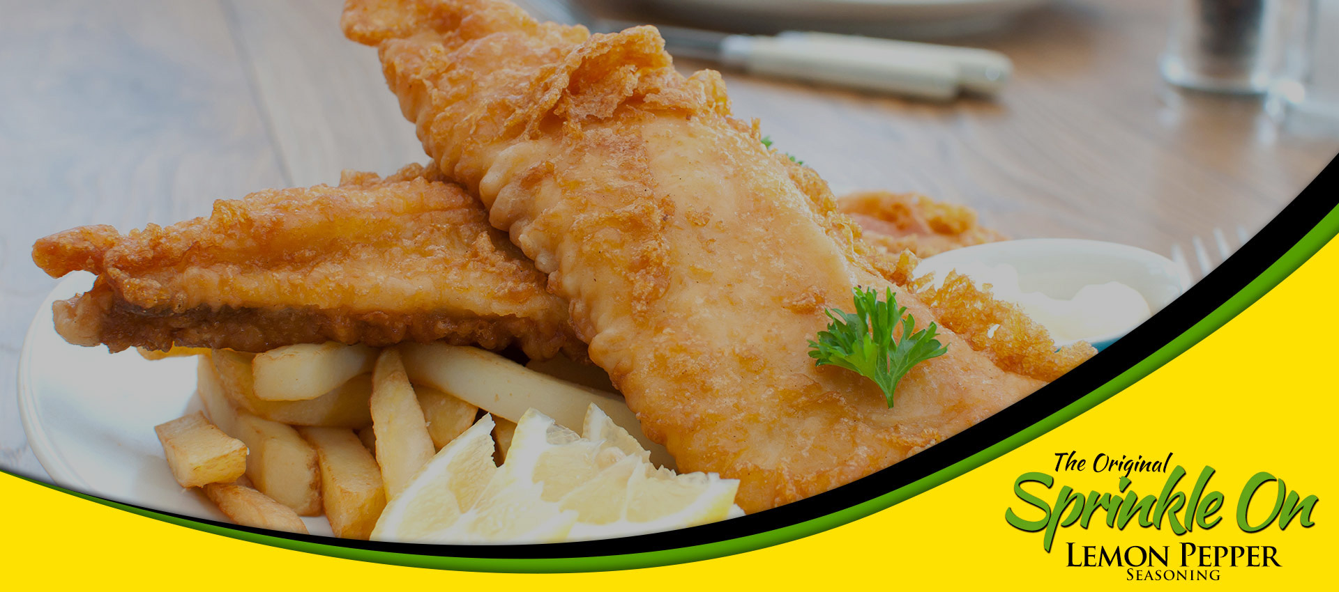 Sprinkle On – Authentic Fish & Chicken Restaurant Recipe
