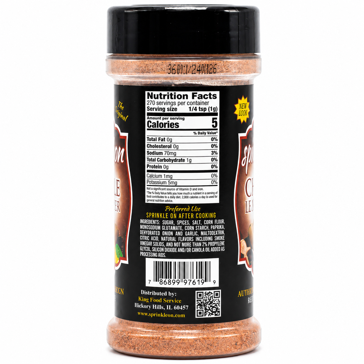 Sprinkle On Chipotle Lemon Pepper Seasoning – 9 oz - Image 3