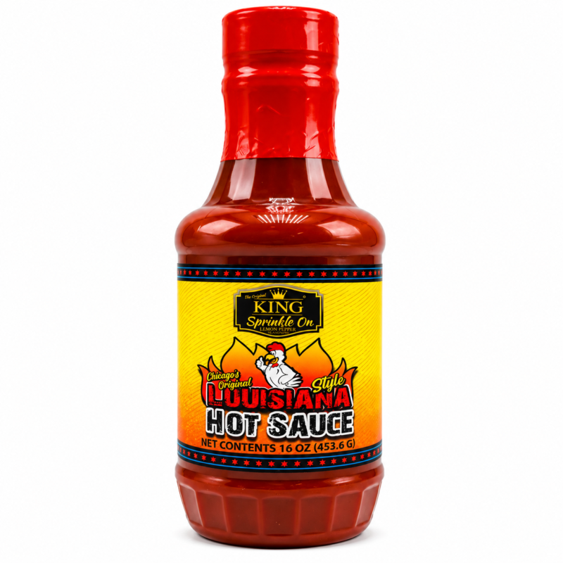 Sprinkle On Louisiana Style Hot Sauce – 16 oz